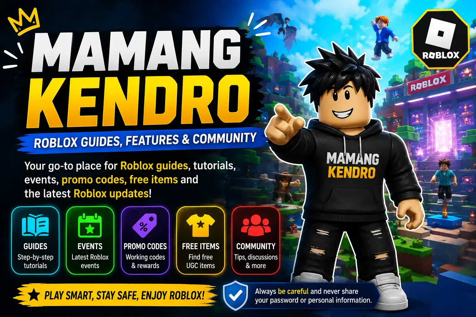Mamang Kendro: Roblox Guides, Features & Community