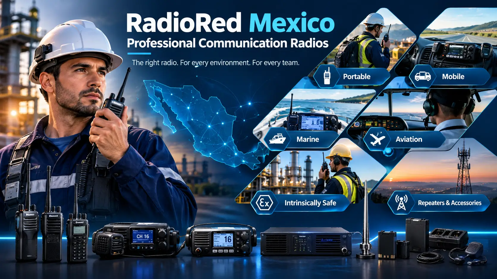 RadioRed Mexico: How to Choose the Right Professional Communication Radio